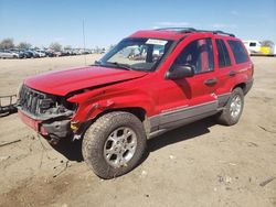 Jeep Grand Cherokee salvage cars for sale: 1999 Jeep Grand Cherokee Laredo