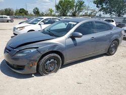 Salvage cars for sale from Copart Riverview, FL: 2011 Mazda 6 I