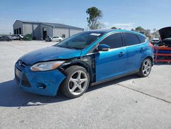 Salvage cars for sale from Copart Tulsa, OK: 2012 Ford Focus Titanium