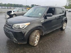 Salvage cars for sale at Dunn, NC auction: 2016 KIA Soul