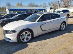 Salvage cars for sale at Wichita, KS auction: 2015 Dodge Charger R/T