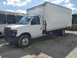 Salvage cars for sale from Copart Kansas City, KS: 2015 Ford Econoline E350 Super Duty Cutaway Van