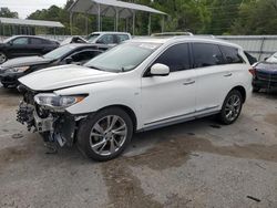 Salvage cars for sale at Savannah, GA auction: 2014 Infiniti QX60
