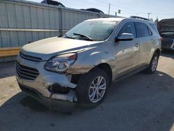 Salvage cars for sale at Dyer, IN auction: 2016 Chevrolet Equinox LT