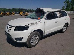 Salvage cars for sale at Dunn, NC auction: 2010 Hyundai Santa FE GLS