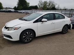 Salvage cars for sale at Finksburg, MD auction: 2014 Honda Civic EX