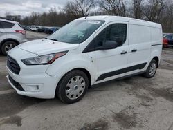 Salvage trucks for sale at Ellwood City, PA auction: 2022 Ford Transit Connect XLT