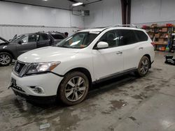 Salvage cars for sale at Windham, ME auction: 2014 Nissan Pathfinder S
