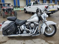 Salvage motorcycles for sale at Columbus, OH auction: 2004 Harley-Davidson Flstci