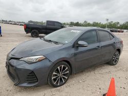 Toyota Corolla l salvage cars for sale: 2017 Toyota Corolla L