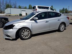Salvage cars for sale from Copart Portland, OR: 2018 Nissan Sentra S
