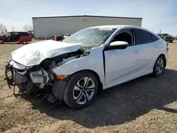 Salvage cars for sale from Copart Rocky View County, AB: 2017 Honda Civic LX