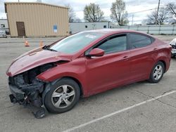 Salvage cars for sale at Moraine, OH auction: 2015 Hyundai Elantra SE