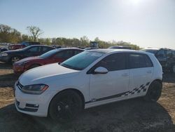 Vehiculos salvage en venta de Copart Des Moines, IA: 2015 Volkswagen Golf TDI