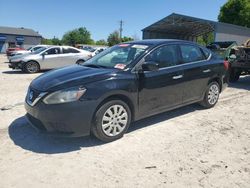 Nissan Sentra S Vehiculos salvage en venta: 2017 Nissan Sentra S