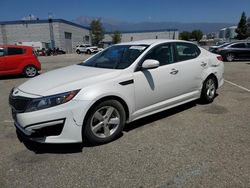 Salvage cars for sale from Copart Rancho Cucamonga, CA: 2015 KIA Optima LX