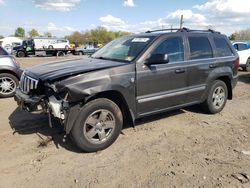 Salvage cars for sale from Copart Hillsborough, NJ: 2005 Jeep Grand Cherokee Limited