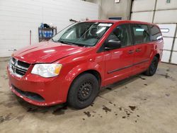 Dodge Caravan salvage cars for sale: 2013 Dodge Grand Caravan SE