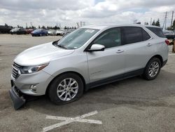 Salvage cars for sale from Copart Rancho Cucamonga, CA: 2020 Chevrolet Equinox LT