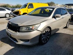 Honda Accord Sport salvage cars for sale: 2015 Honda Accord Sport