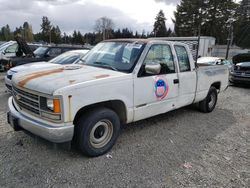 Salvage cars for sale at Graham, WA auction: 1993 Chevrolet GMT-400 C1500