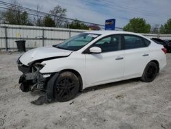 Salvage cars for sale from Copart Walton, KY: 2017 Nissan Sentra S