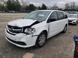 Salvage cars for sale from Copart Madisonville, TN: 2016 Dodge Grand Caravan SE