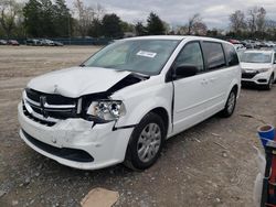 Salvage cars for sale at Madisonville, TN auction: 2016 Dodge Grand Caravan SE