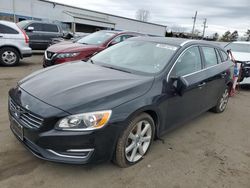 Salvage cars for sale at New Britain, CT auction: 2016 Volvo V60 T5 Premier