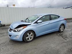 Salvage cars for sale at Albany, NY auction: 2012 Hyundai Elantra GLS