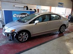 Salvage cars for sale at Angola, NY auction: 2008 Honda Civic LX