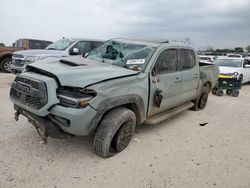 Salvage cars for sale from Copart San Antonio, TX: 2021 Toyota Tacoma Double Cab