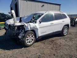 Jeep Cherokee Latitude salvage cars for sale: 2018 Jeep Cherokee Latitude