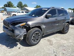 Jeep Cherokee salvage cars for sale: 2018 Jeep Cherokee Trailhawk