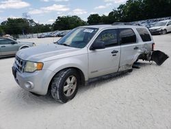 Salvage cars for sale at Ocala, FL auction: 2008 Ford Escape XLT