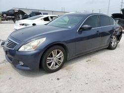 Salvage cars for sale at Haslet, TX auction: 2011 Infiniti G37 Base