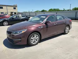 Salvage cars for sale from Copart Wilmer, TX: 2018 KIA Optima LX