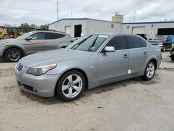 Salvage cars for sale at New Orleans, LA auction: 2005 BMW 530 I