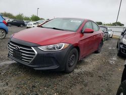 Salvage cars for sale at Sacramento, CA auction: 2017 Hyundai Elantra SE