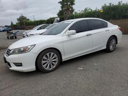Salvage cars for sale from Copart San Martin, CA: 2015 Honda Accord EXL