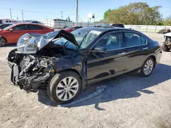 Salvage cars for sale at Oklahoma City, OK auction: 2013 Honda Accord EXL