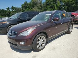 Salvage cars for sale at Ocala, FL auction: 2015 Infiniti QX50
