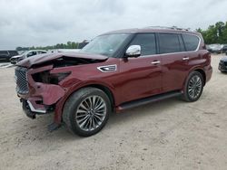 Infiniti salvage cars for sale: 2021 Infiniti QX80 Sensory