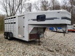Buy Salvage Trucks For Sale now at auction: 1998 Featherlite Mfg Inc Horse Trailer