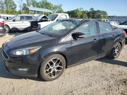 Salvage cars for sale at Spartanburg, SC auction: 2017 Ford Focus SEL