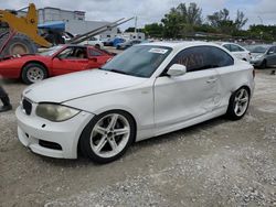 BMW 1 Series salvage cars for sale: 2011 BMW 135 I