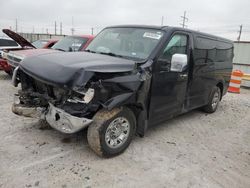 Salvage cars for sale from Copart Haslet, TX: 2017 Nissan NV 3500 S