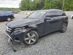 Salvage cars for sale from Copart Concord, NC: 2018 Mercedes-Benz GLC 300 4matic