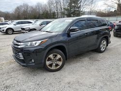 Salvage cars for sale from Copart North Billerica, MA: 2018 Toyota Highlander Limited