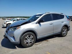 Salvage cars for sale at Grand Prairie, TX auction: 2016 Toyota Rav4 LE